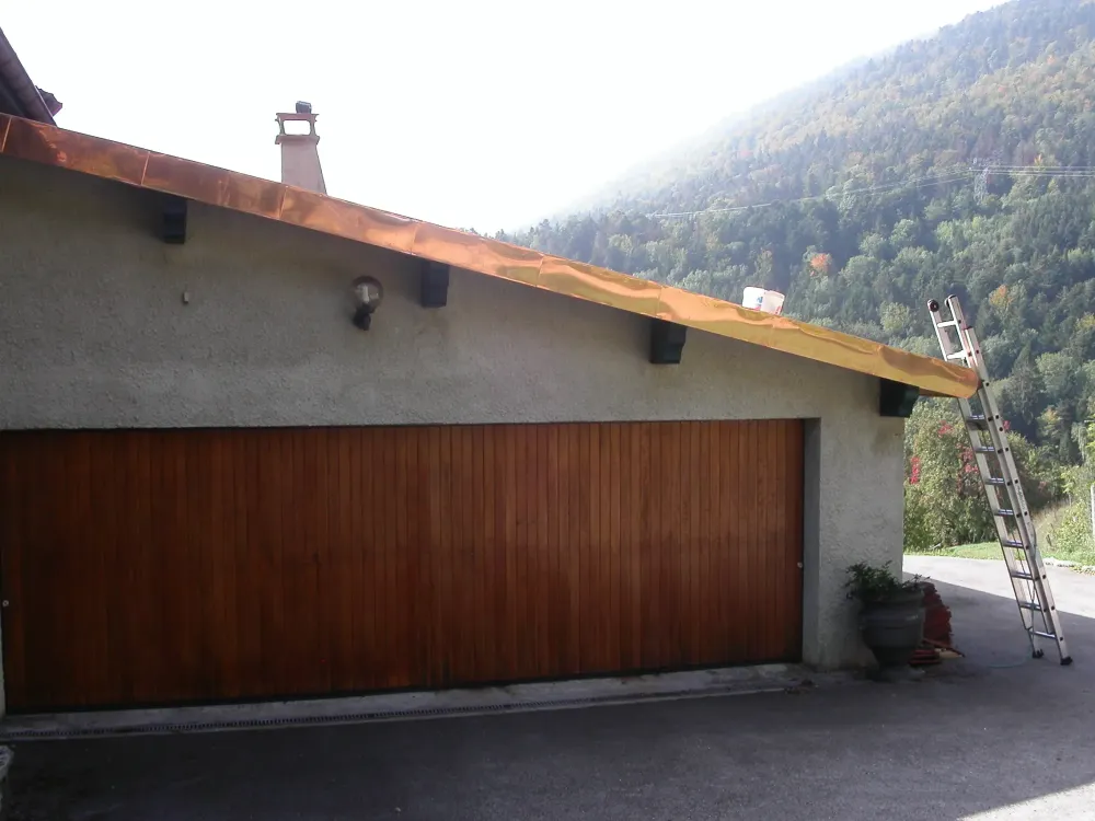 Habillage de rive  zinguerie