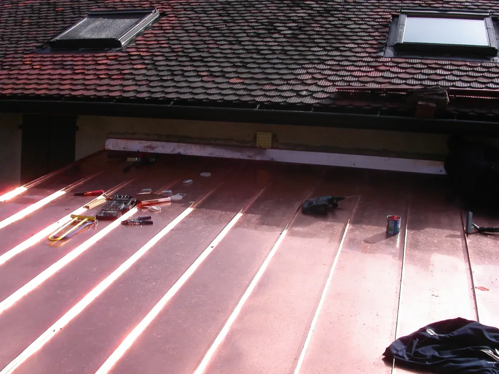 Joint debout en cours